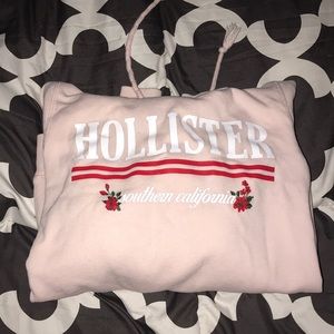 Holister pink hoodie 💗🌺